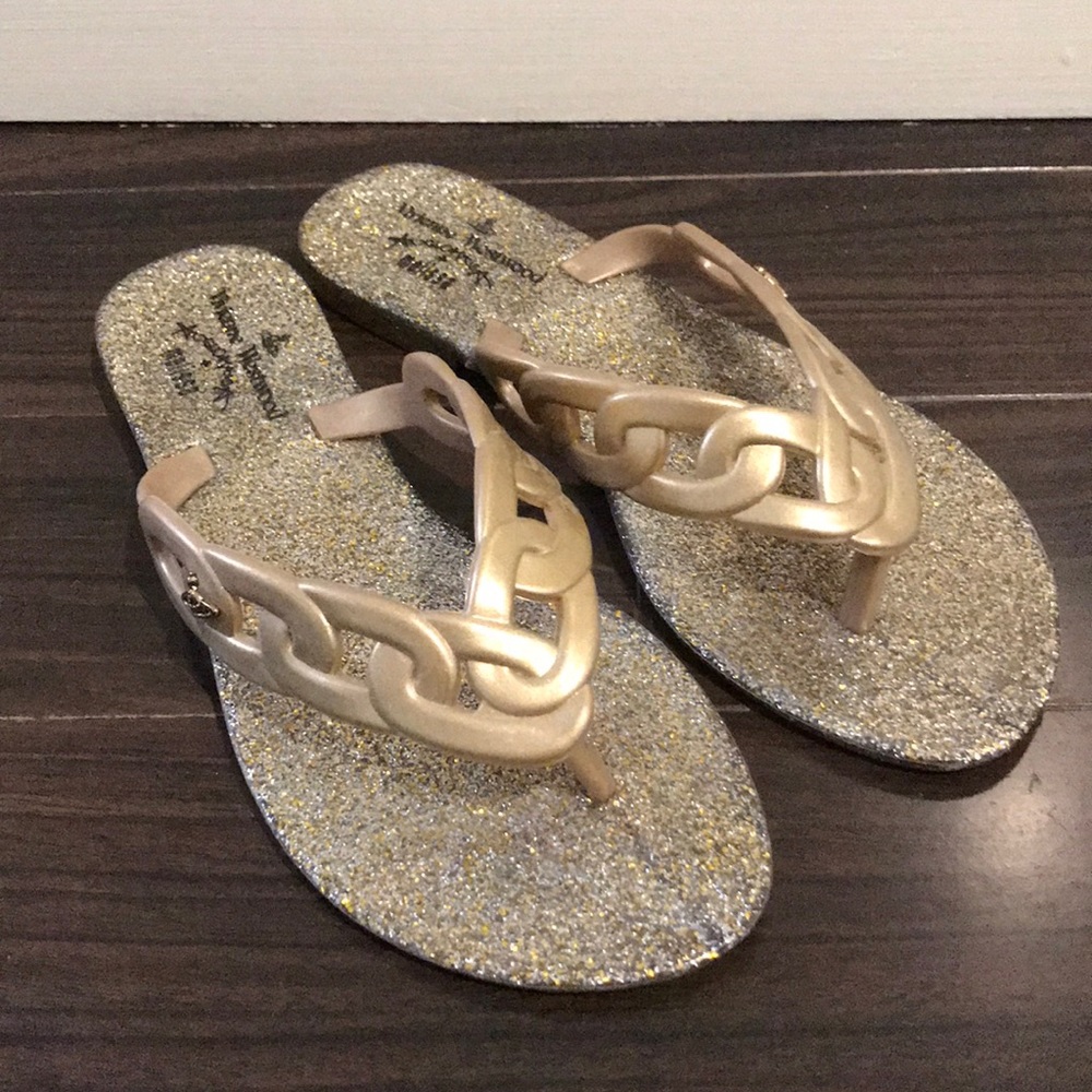Vivenne Westwood/Melissa flip flops
